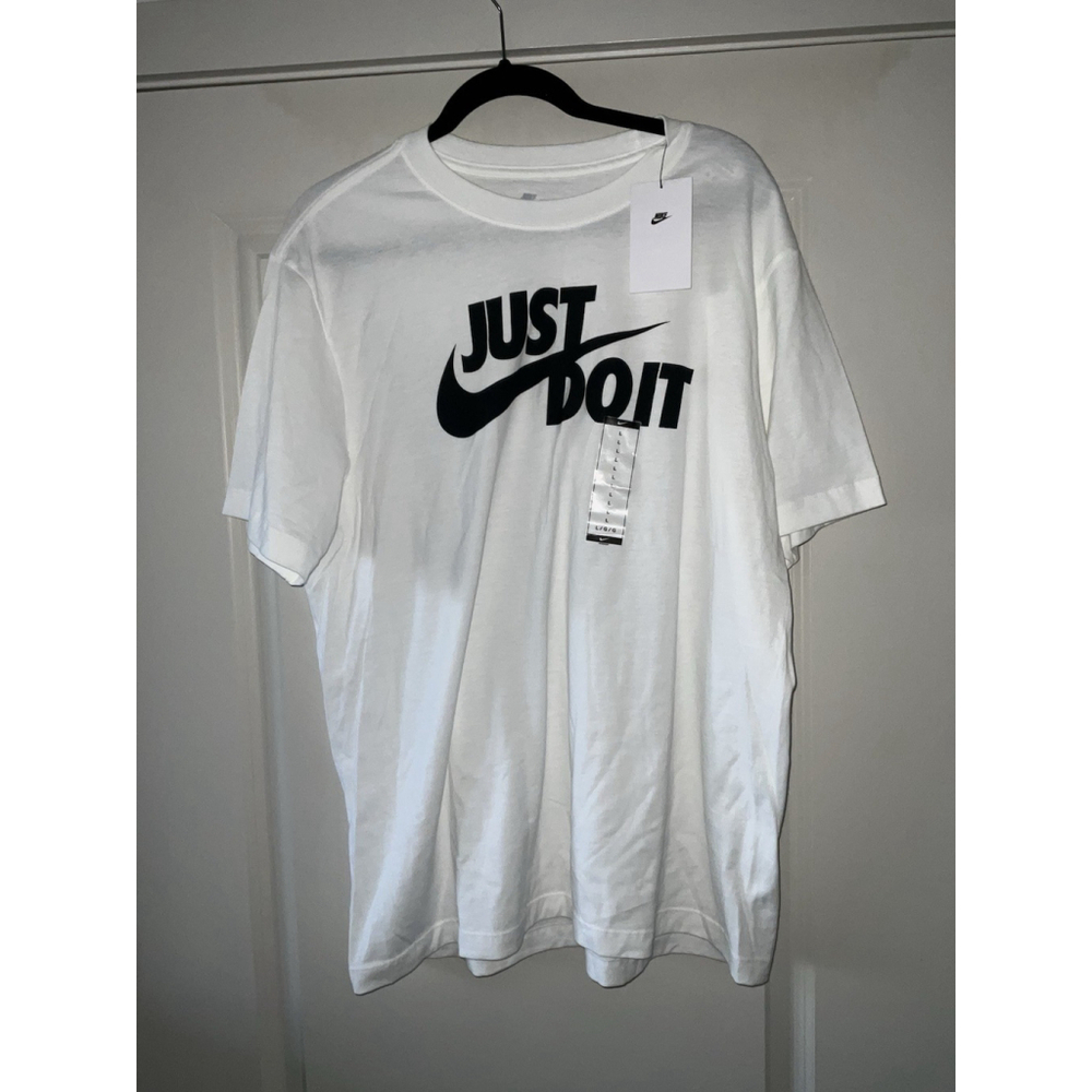 NWT Nike Just Do It Swoosh Shirt Size Mens Large